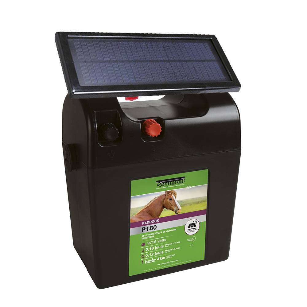 Beaumont - Poste pile PADDOCK P180 avec panneau solaire BEAUMONT - Imagen 1