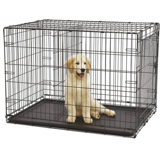 Ferplast - Ferplast Cage de transport pliable pour chiens DOG-INN 120, enclos pour chiots, transport en métal séparation inclus, porte double avec fermeture de - Imagen 4