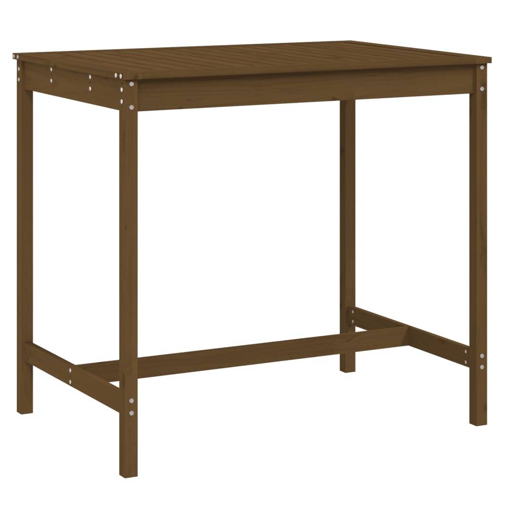 Table bois composite  Sibrand Naturel  121 X 82,5 X 110 cm  - P87209N - Image 2