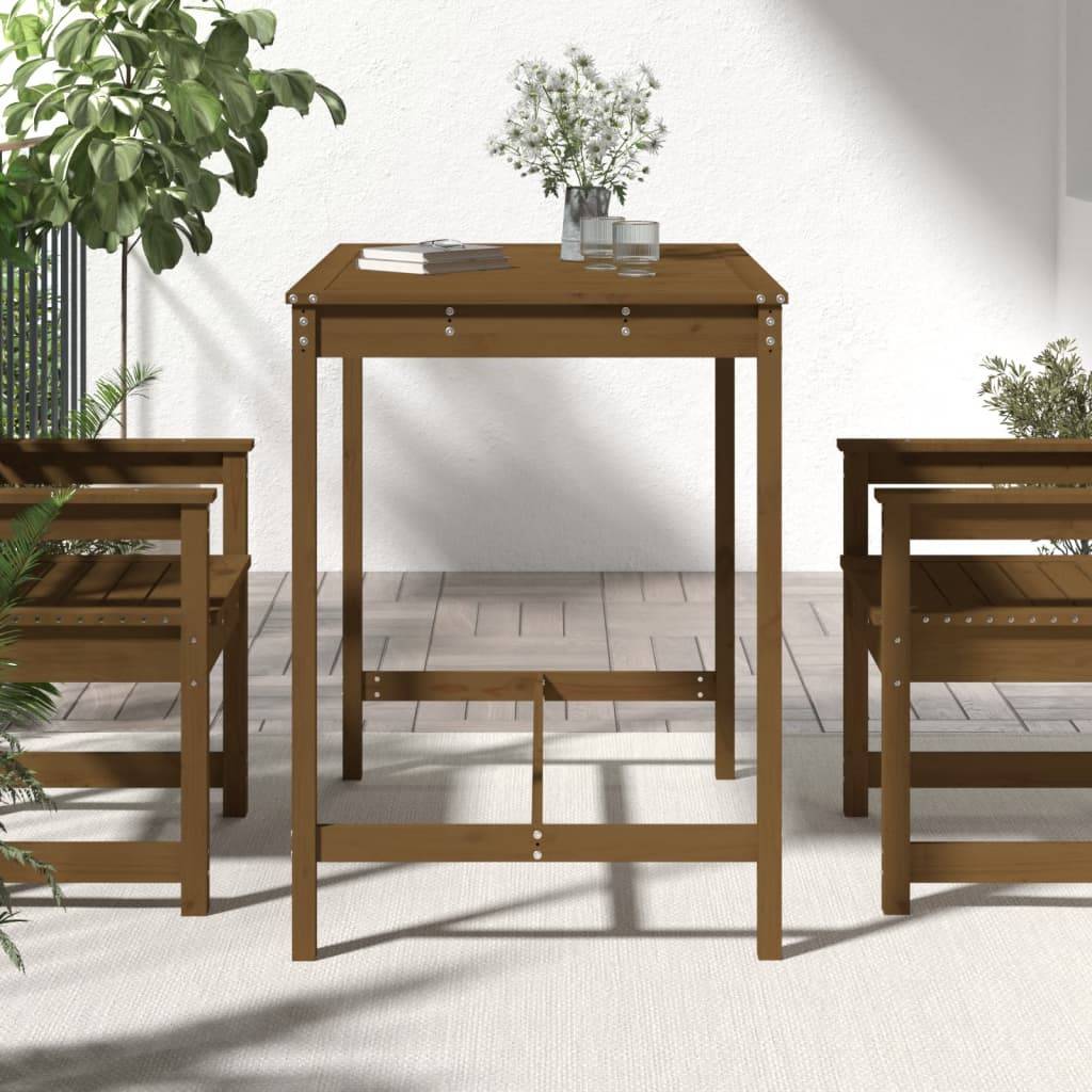 Table bois composite Sibrand Naturel 121 X 82,5 X 110 cm - P87209N - Image 3
