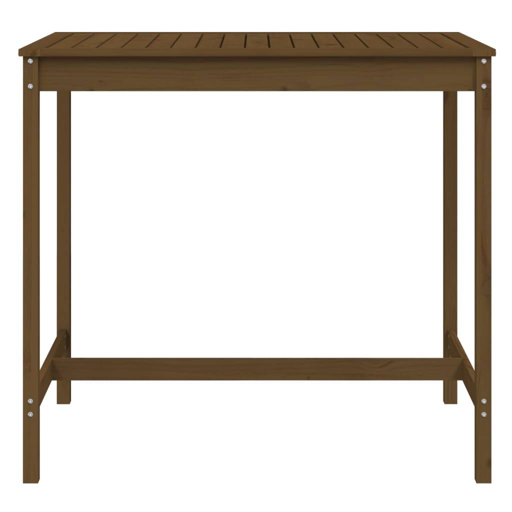 Table bois composite  Sibrand Naturel  121 X 82,5 X 110 cm  - P87209N - Image 4