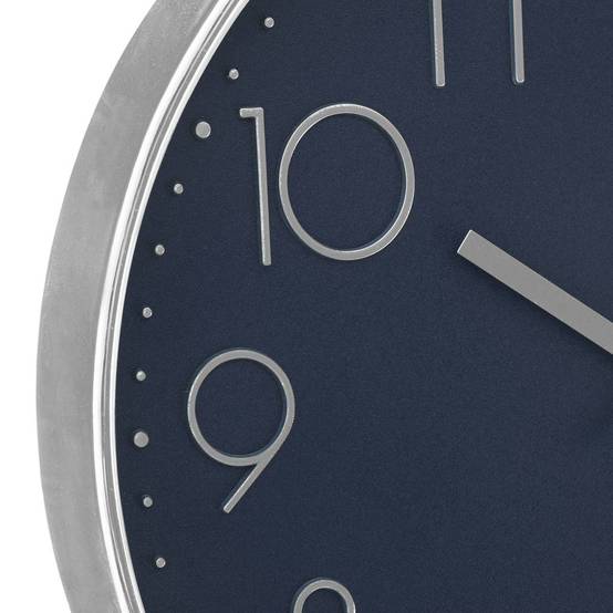 Atmosphera - Horloge 3D "Laure" silver D30cm - Atmosphera Créateur d'intérieur - Image 5