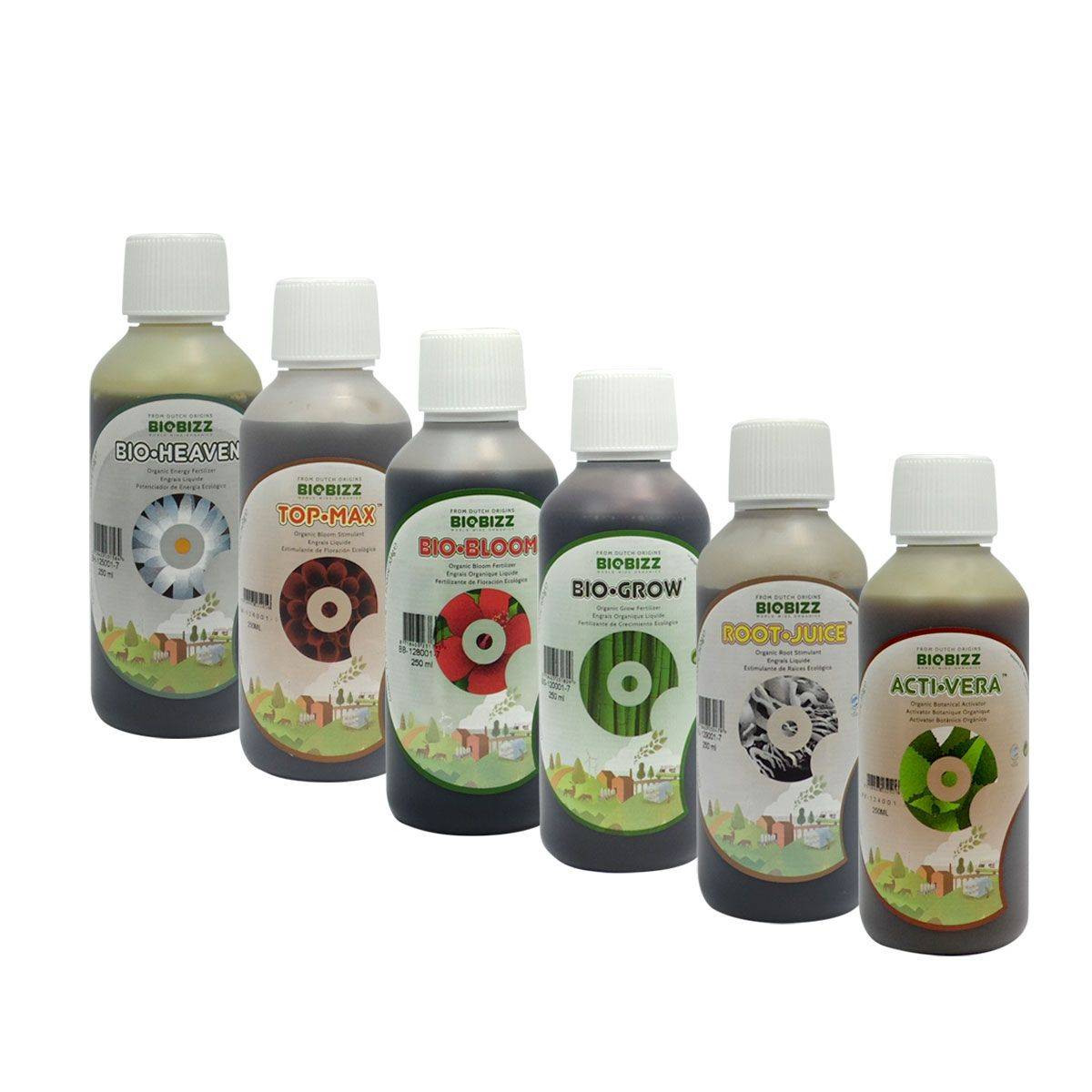 Gamme d'engrais terre 6 x 250ml BIOBIZZ - Image 2