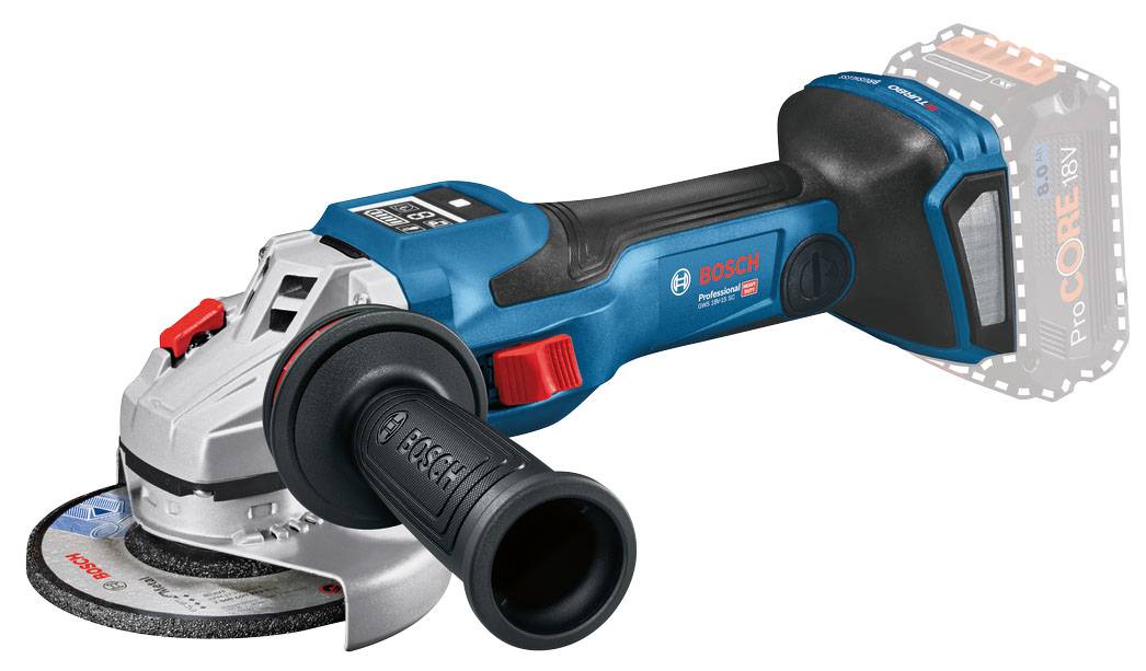 Bosch Professional - Meuleuse d'angle 18V BITURBO GWS 18V-15 SC (sans batterie ni chargeur) en coffret L-BOXX - BOSCH - 06019H6100 - Imagen 2