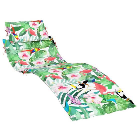 PANGIVO - Coussin de chaise longue tissu oxford multicolore 186 x 58 x 4 cm - PANGIVO - Image 2