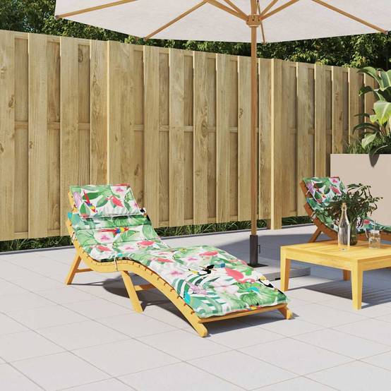 PANGIVO - Coussin de chaise longue tissu oxford multicolore 186 x 58 x 4 cm - PANGIVO - Image 1