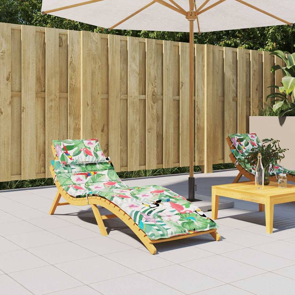 PANGIVO - Coussin de chaise longue tissu oxford multicolore 186 x 58 x 4 cm - PANGIVO - Image 1