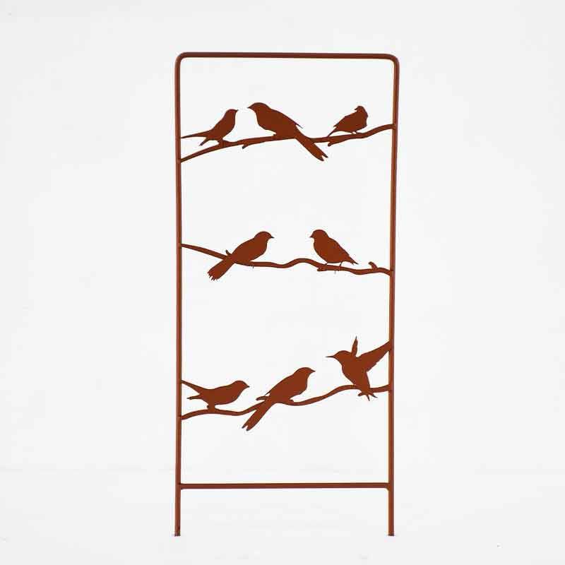 La Grande Prairie - Treillage décoratif en fer oiseaux 15 x 1 x 38 cm - Imagen 3