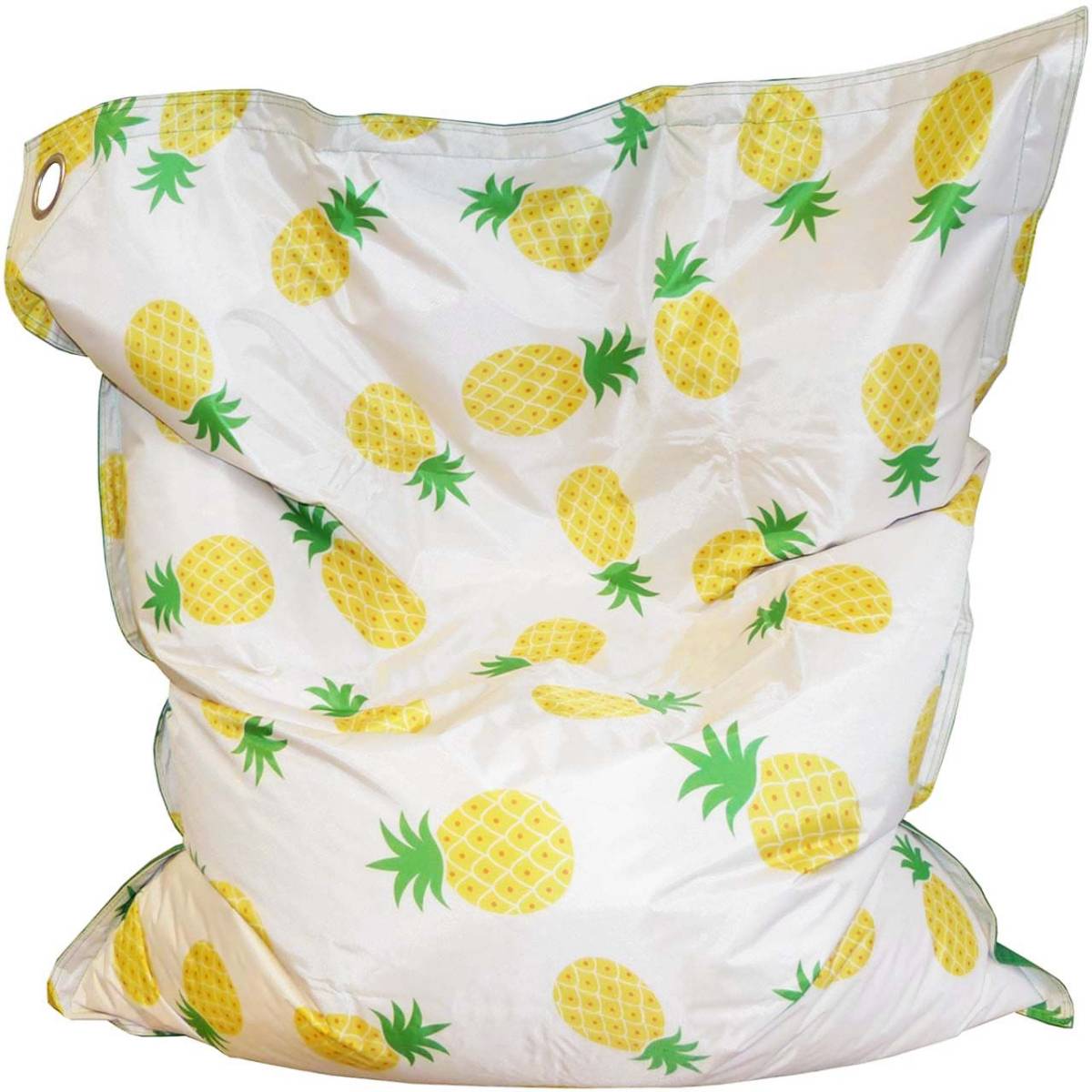 Jardindeco - Maxi coussin imprimé intérieur extérieur 140 x 180 cm Ananas - Imagen 1