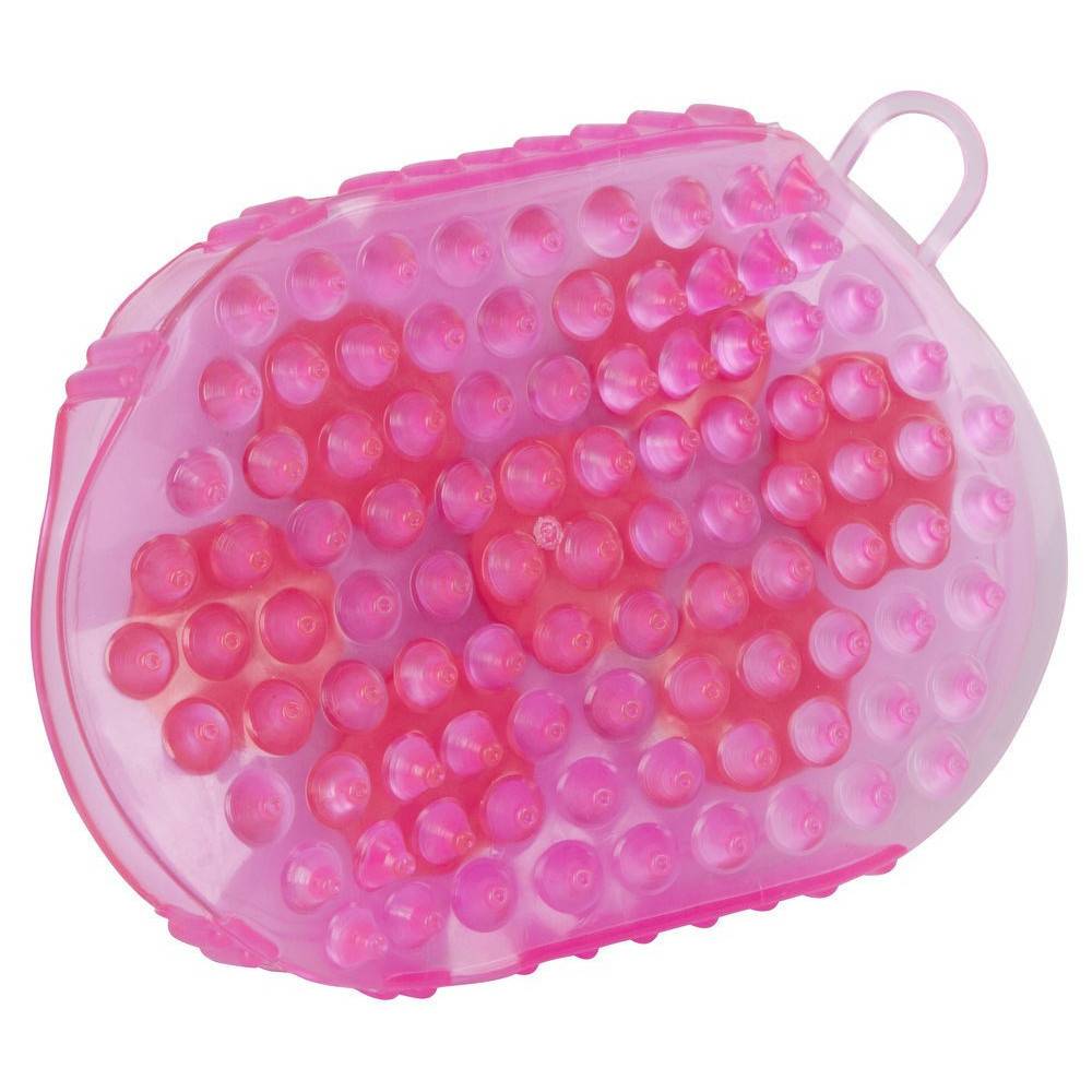 kerbl - Étrille de massage chevaux rose - Imagen 3
