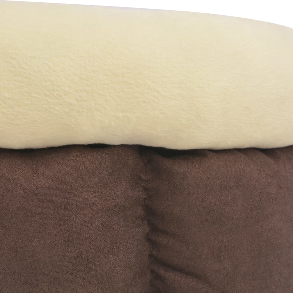 Vidaxl - Lit pour chiens Taille L Marron vidaXL 170437 - Imagen 3