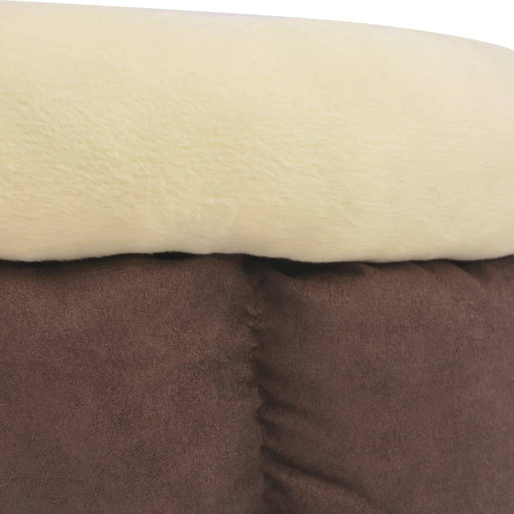 Vidaxl - Lit pour chiens Taille L Marron vidaXL 170437 - Imagen 4