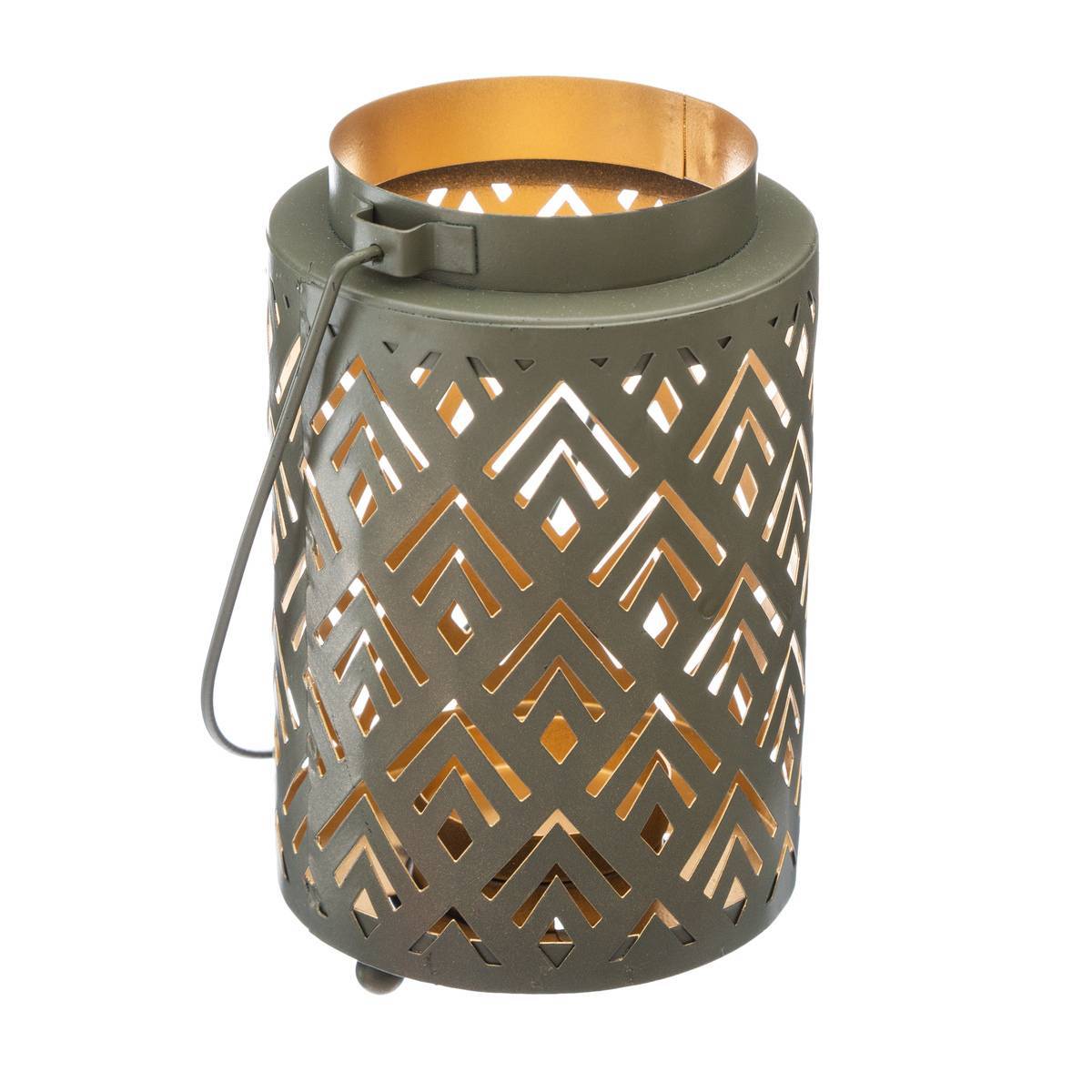 Atmosphera - Lanterne design métal H13cm - Atmosphera Créateur d'intérieur - Imagen 1