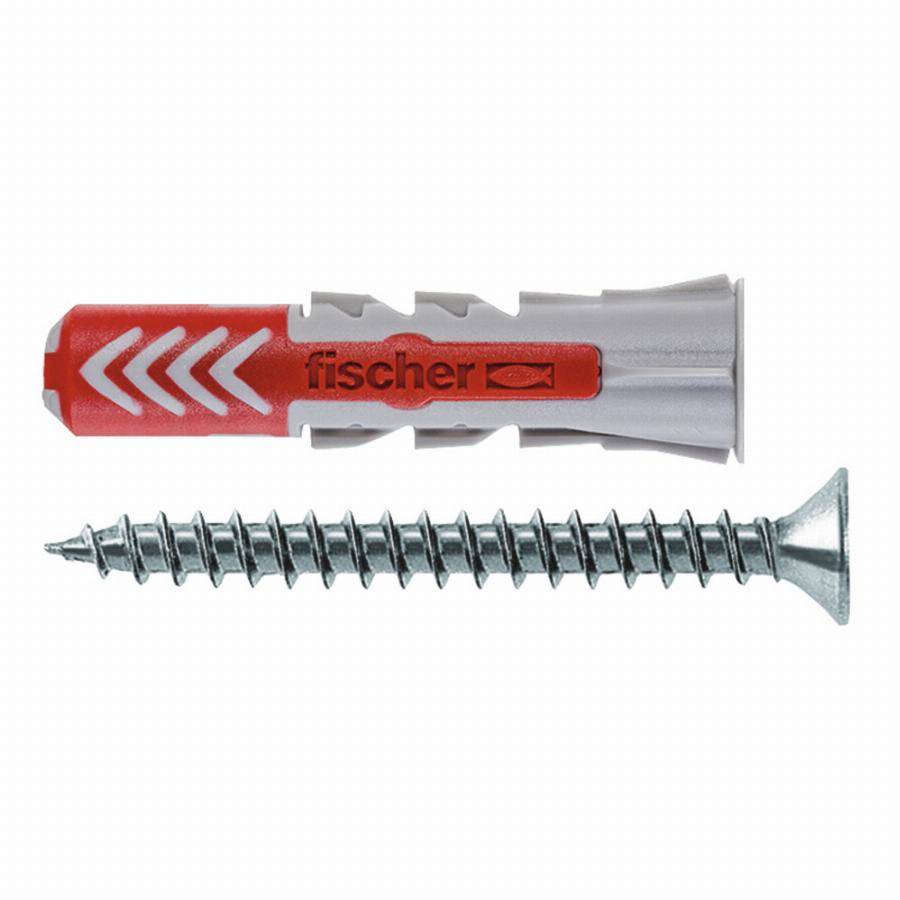 Fischer - Cheville tous matériaux DuoPower FISCHER 12x60 + Vis - Boite de 10 - 538248 - Imagen 1