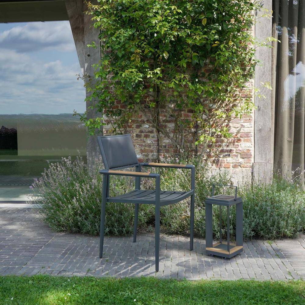 Wilsa Garden - Fauteuil de jardin en aluminium et textilène renforcé Piana - Imagen 3