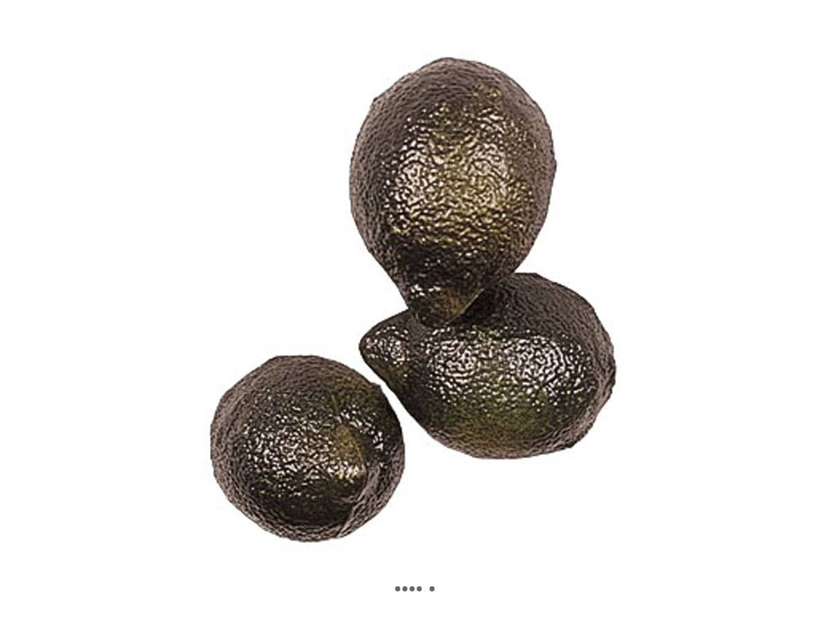Artificielles - Citron vert artificiel en lot de 3 en Plastique soufflé H 80x60 mm - Imagen 1