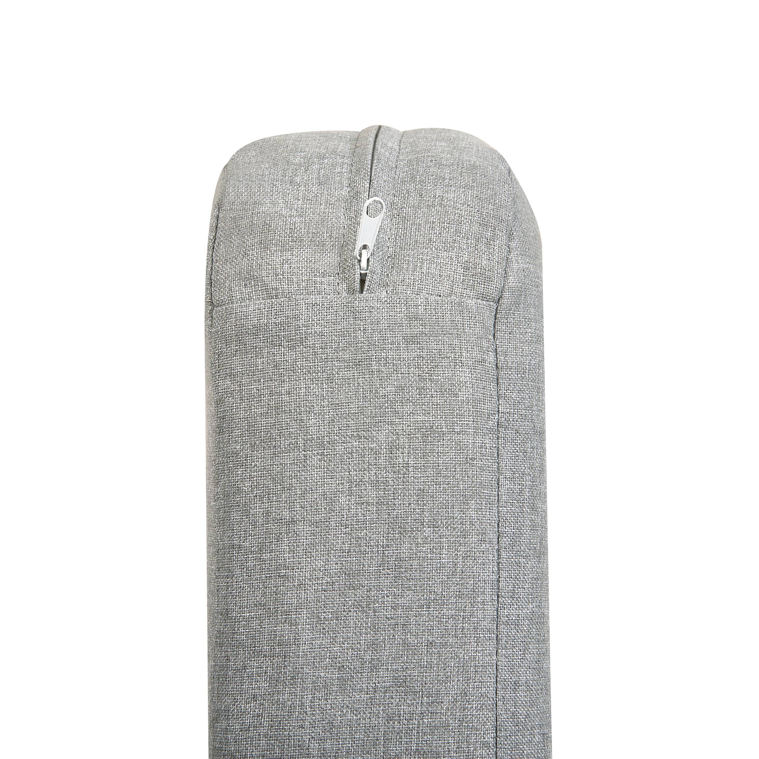 Beliani - Repose-pied Aluminium Gris SENISE - Beliani - Imagen 9