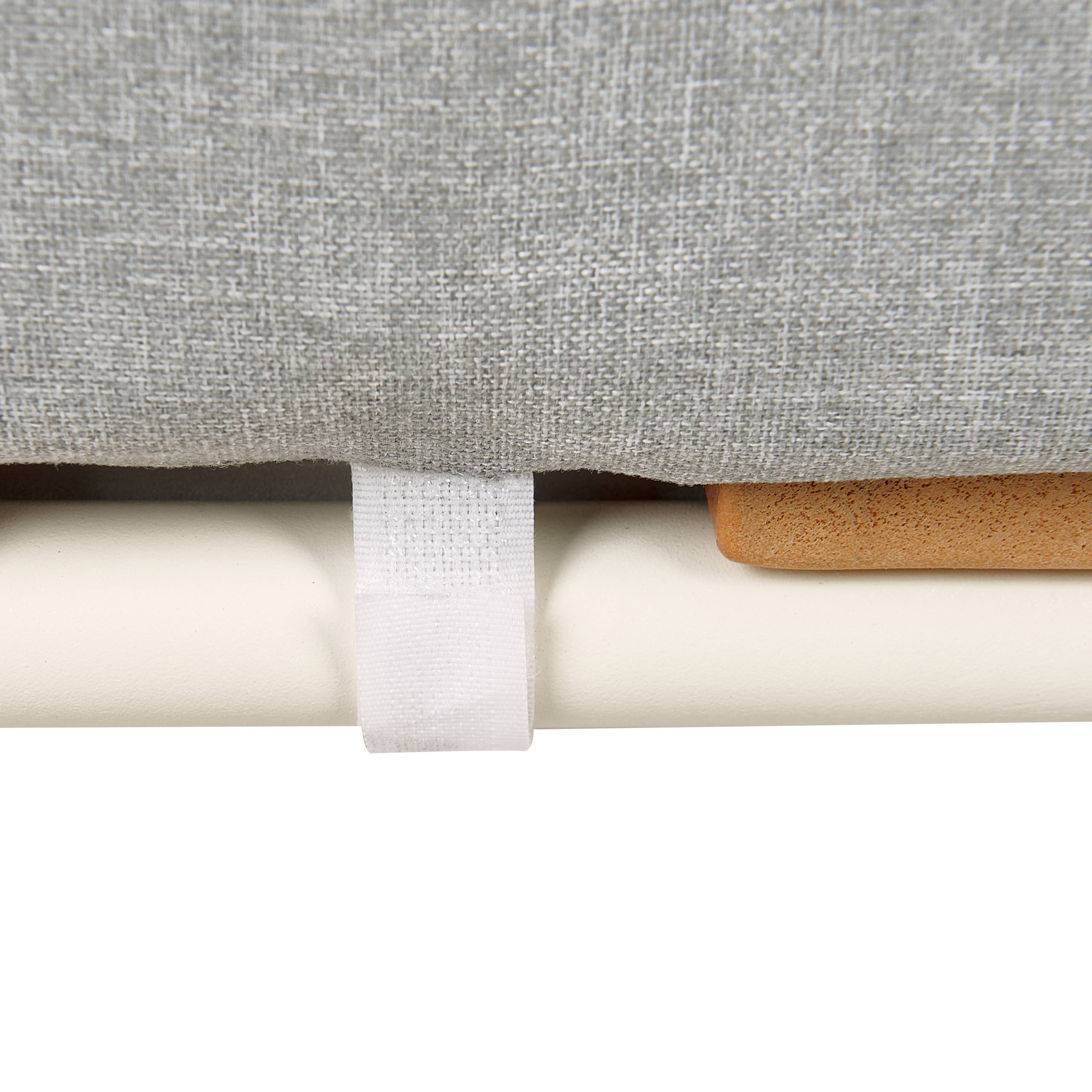 Beliani - Repose-pied Aluminium Gris SENISE - Beliani - Imagen 7