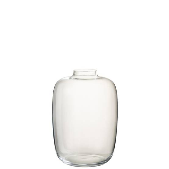J-Line - Vase en verre transparent 25x25x35 cm - J-Line - Image 5