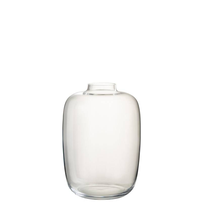 J-Line - Vase en verre transparent 25x25x35 cm - J-Line - Image 5