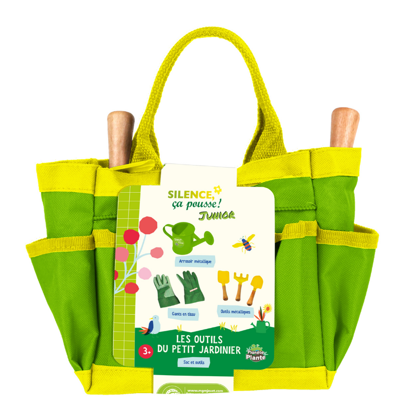 Mgm - Kit outils de jardinage enfant Silence ça pousse - Mgm - Imagen 2