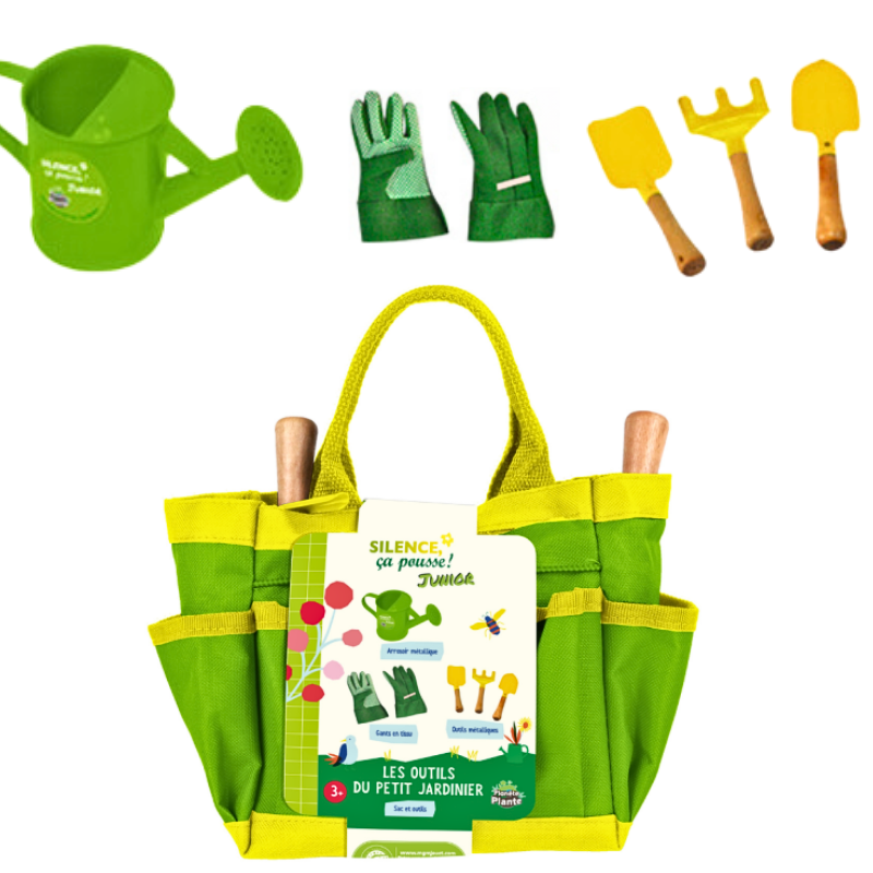 Mgm - Kit outils de jardinage enfant Silence ça pousse - Mgm - Imagen 1