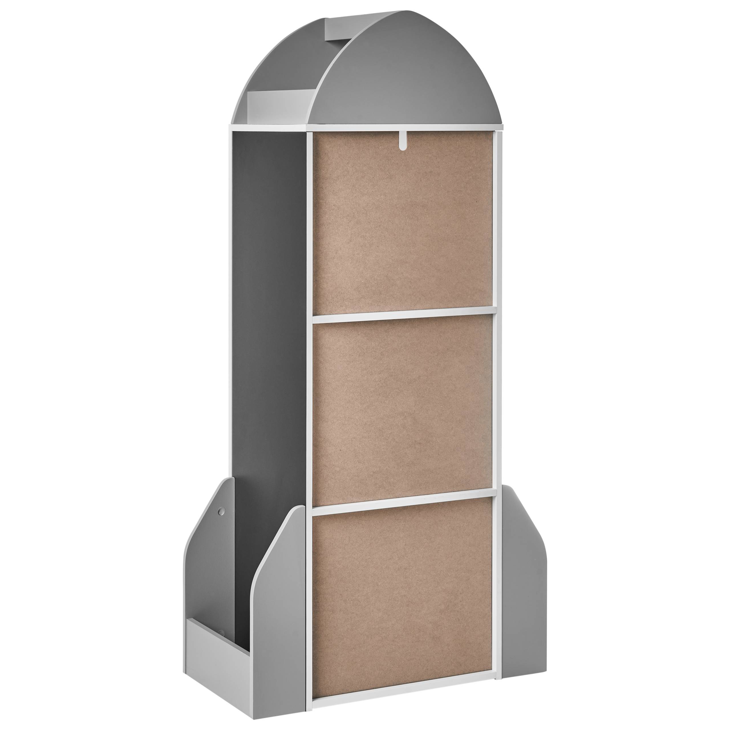 Beliani - Meuble de rangement MDF Blanc COSMOS - 60x31x120- Beliani - Image 6