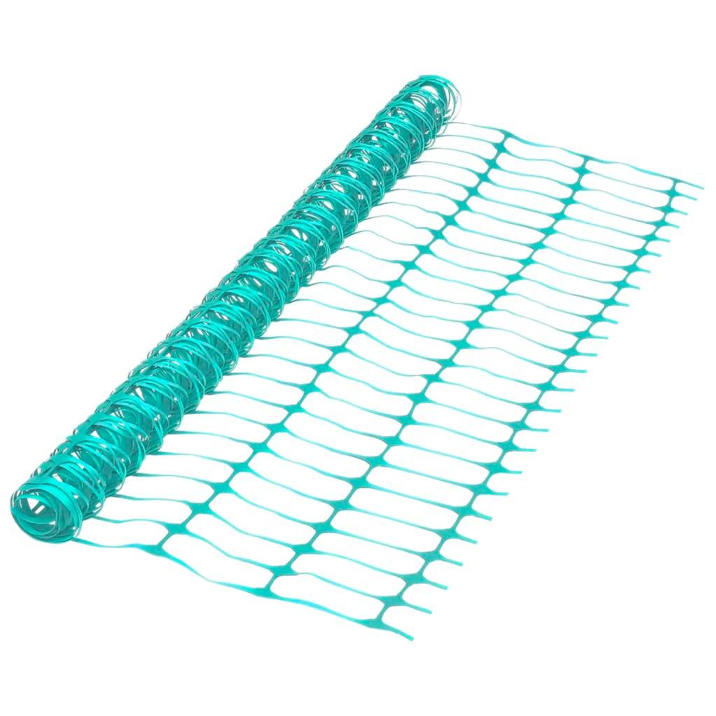 Clôture Temporaire PEHD Jardin Délimitation Souple 1x30m Vert - ComfortXL Outdoor Living - Image 2