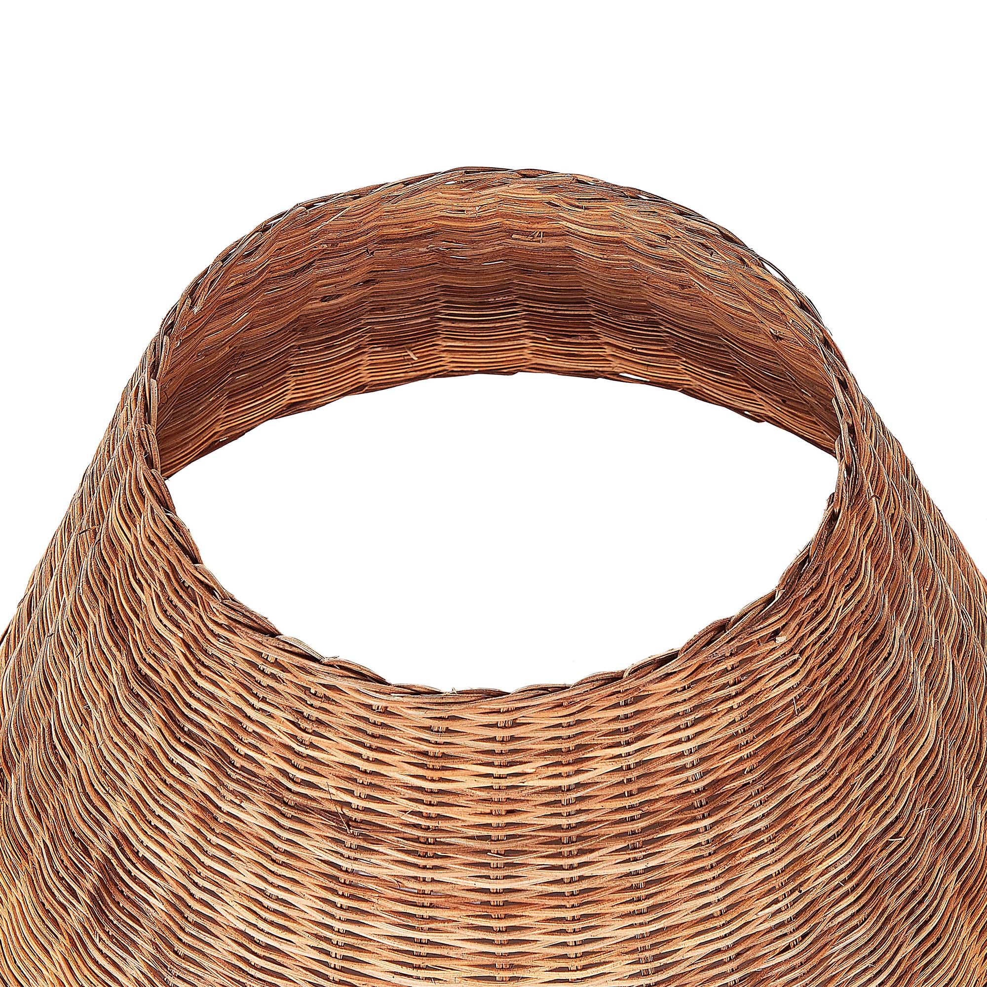 Beliani - Base Décorative pour Pied de Sapin de Noël en Rotin Marron 50 x 26 cm Chant Accessoire de Fête Fait Main pour Intérieur - Imagen 5