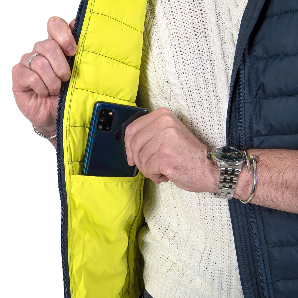 Vito - Veste de travail Hiver Matelassée Taille M Bleue Blouson Veste Doudoune VITO LOKI - Imagen 8