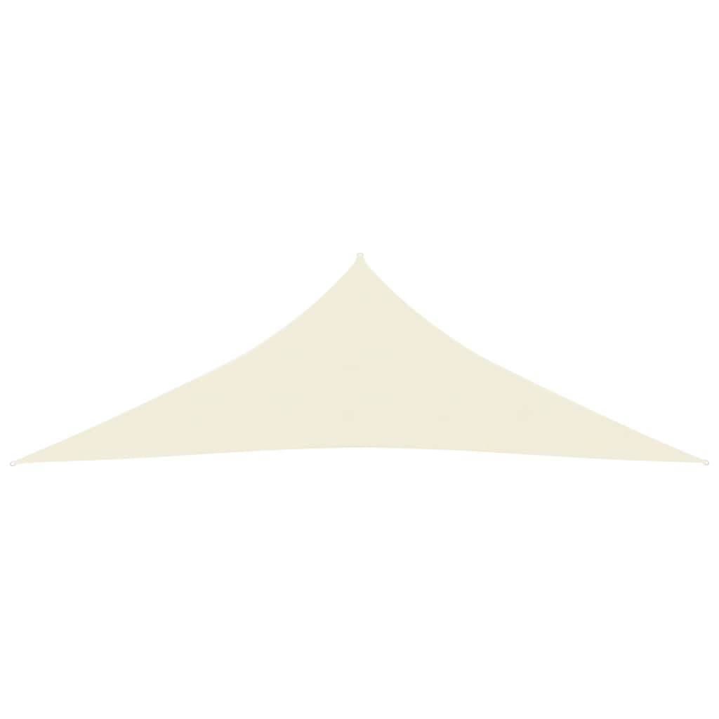 Helloshop26 - Voile d'ombrage 160 g/m² 2,5 x 2,5 x 3,5 m PEHD crème - Imagen 2