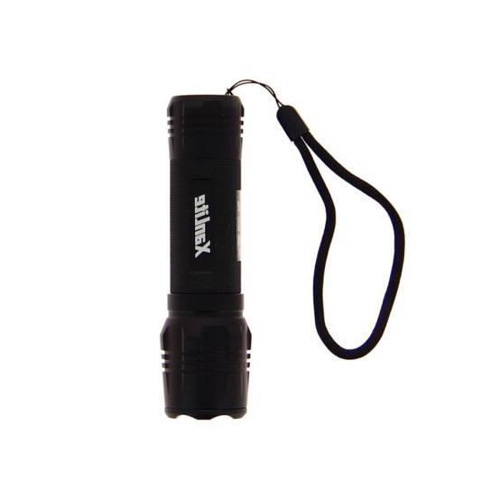 Xanlite - Lampe Torche LED Métallique, x3 Modes d'Eclairage, 600 Lumens, Piles Incluses - TO600M - Image 1
