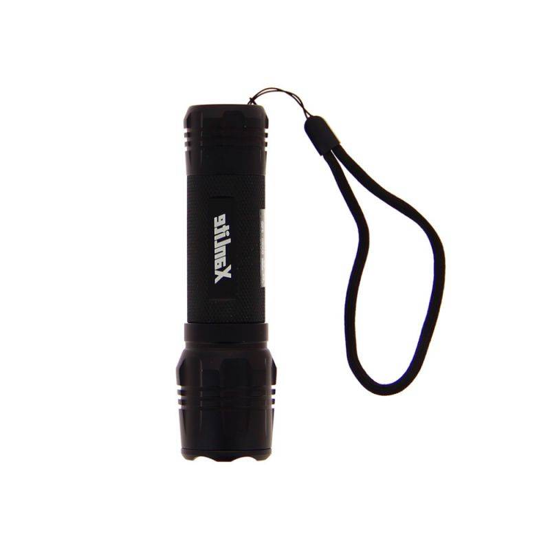 Xanlite - Lampe Torche LED Métallique, x3 Modes d'Eclairage, 600 Lumens, Piles Incluses - TO600M - Image 1