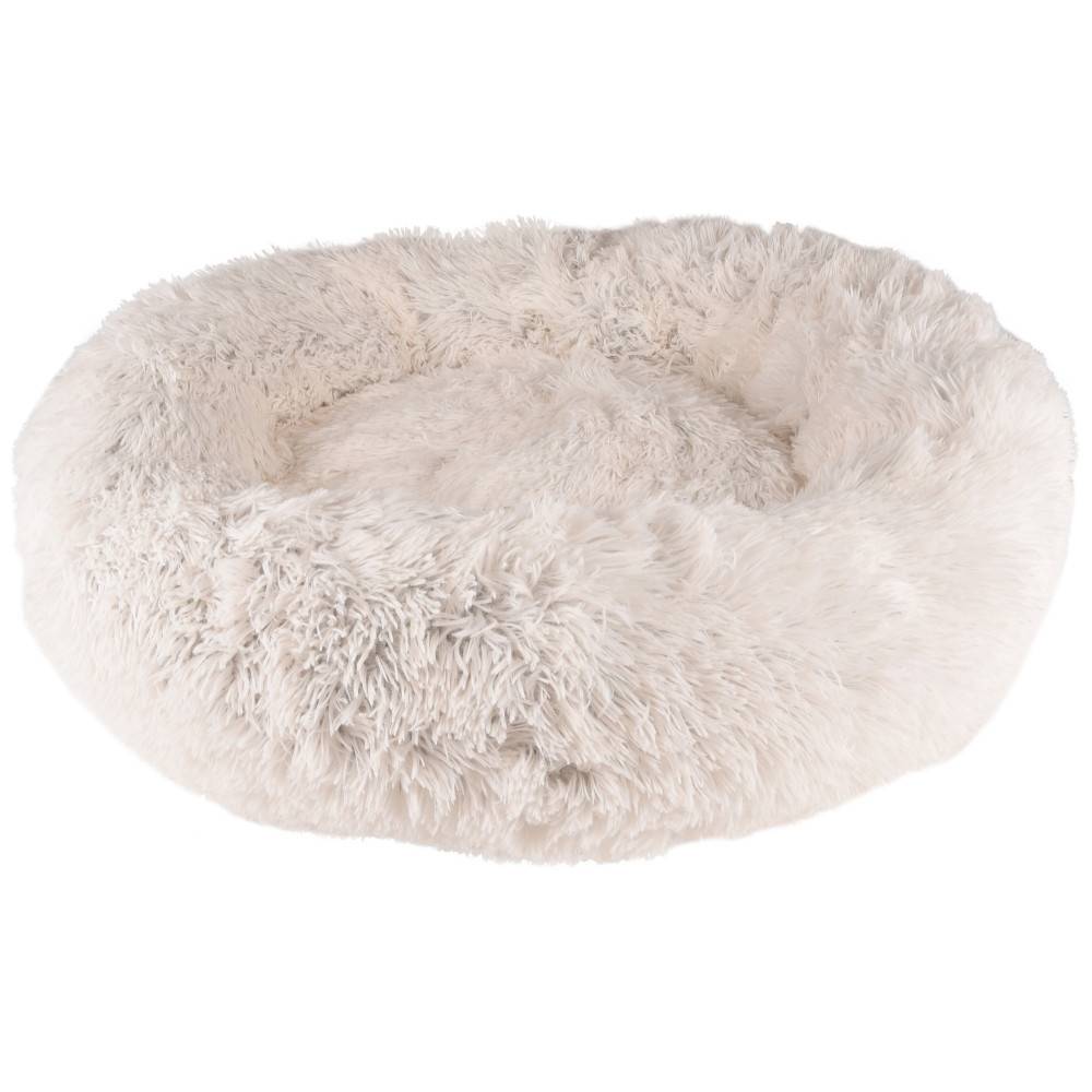 Coussin KREMS rond ø 70 cm anti stress couleur blanc pour chiens - Image 4
