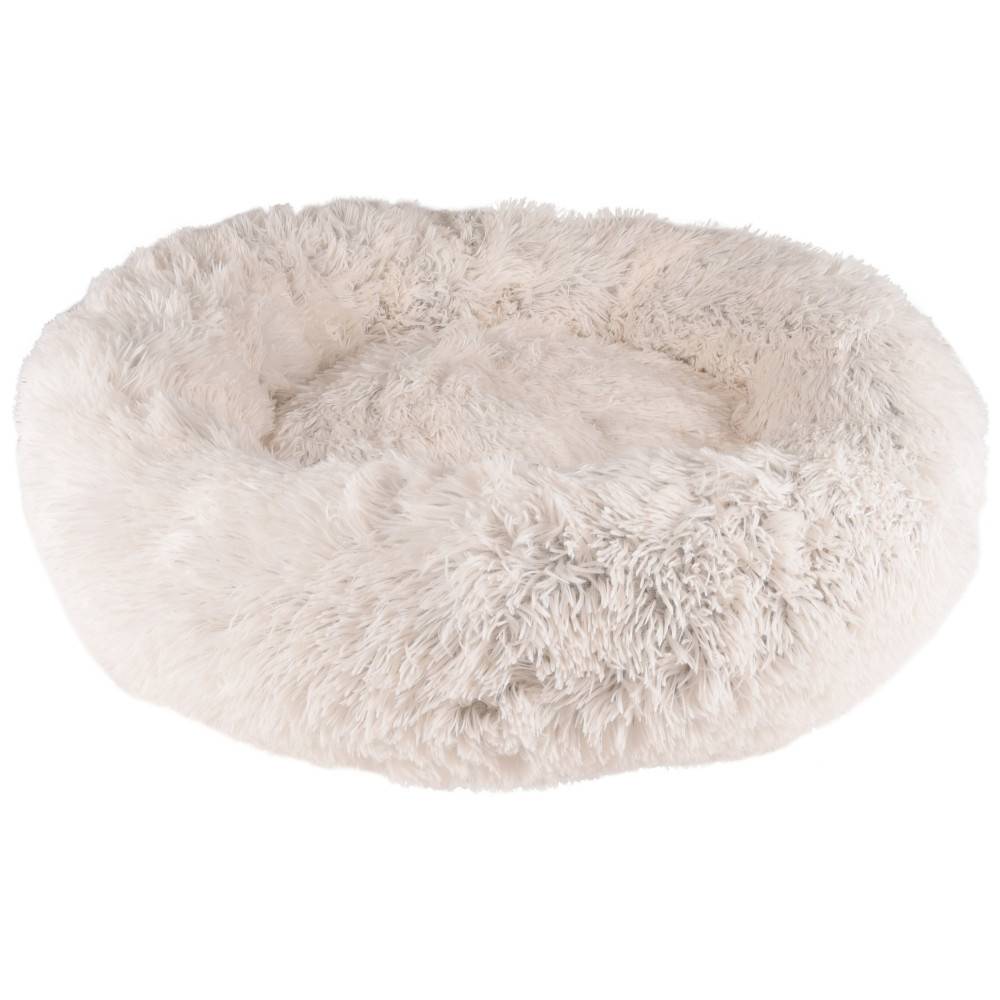 Coussin KREMS rond ø 70 cm anti stress couleur blanc pour chiens - Image 7
