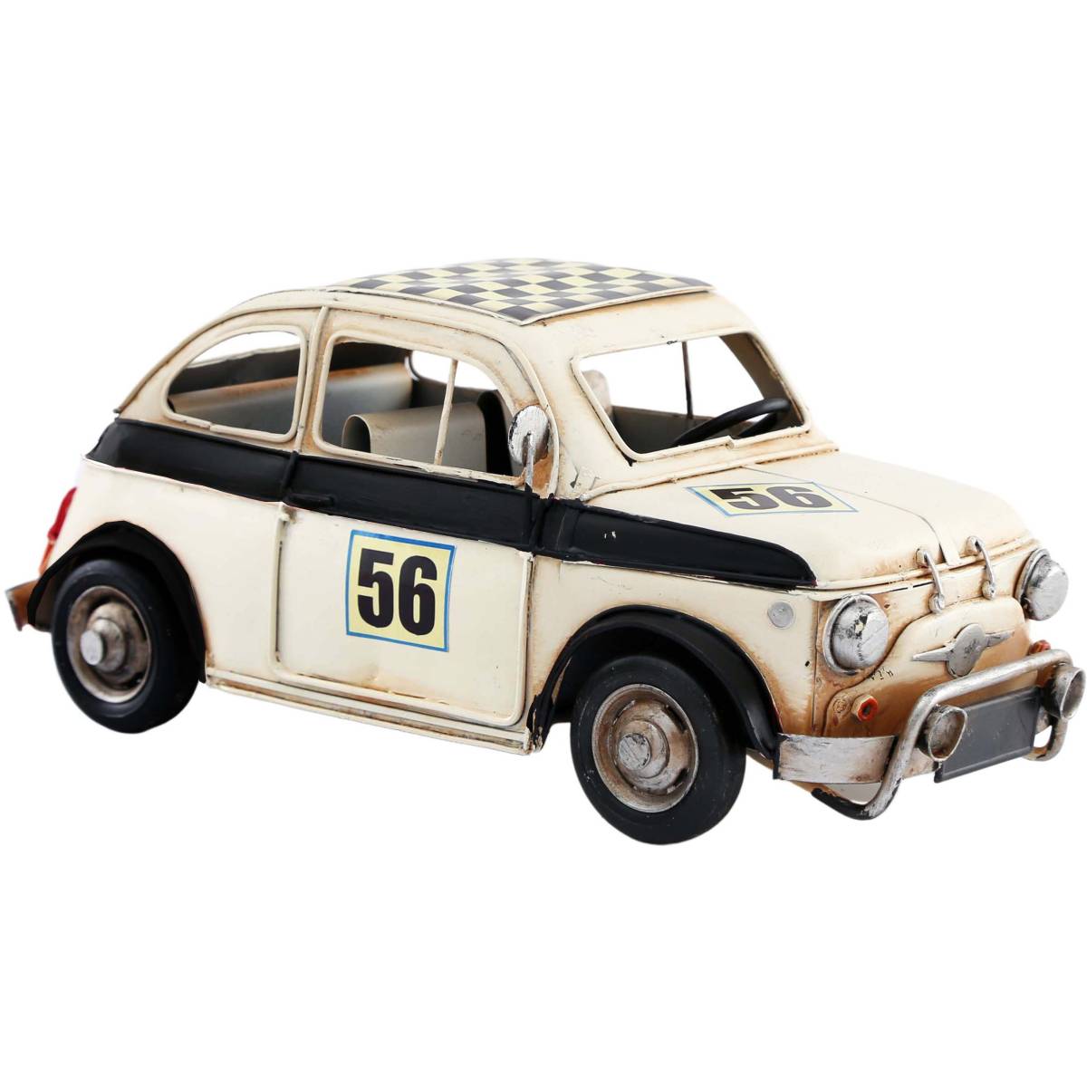 Sil - Statuette voiture de course en métal 27 x 13 cm Modèle 2