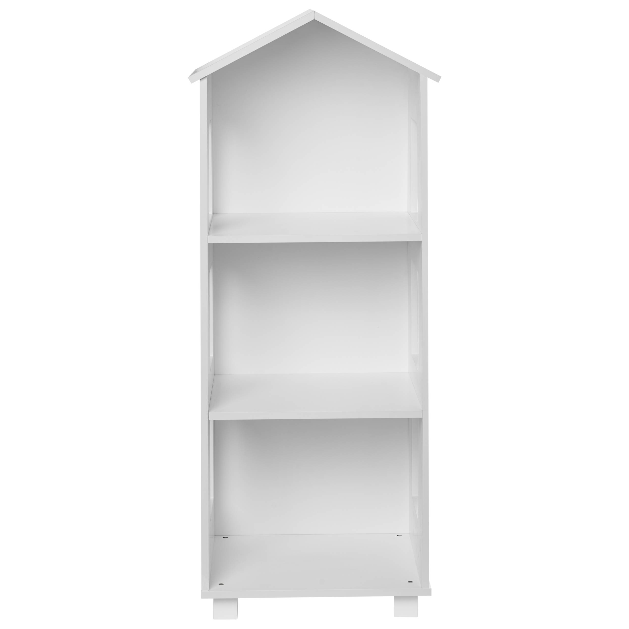 Beliani - Meuble de rangement MDF Blanc GLENORIE - 39x30x100- Beliani - Image 4