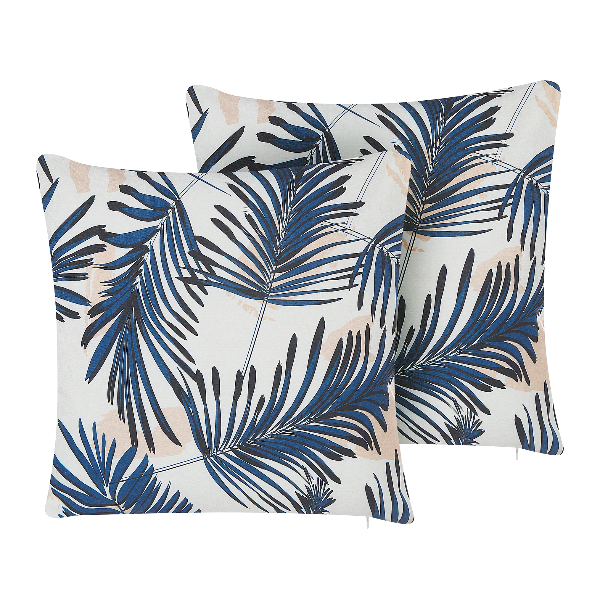 Beliani - Coussin d'extérieur Polyester Bleu marine ELATI - Beliani - Imagen 2
