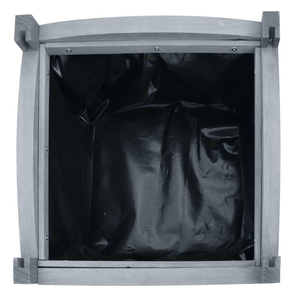 Helloshop26 - Jardinière lit surélevé plantes fleurs jardin 2 pcs 30 x 30 x 30 cm bois de sapin massif - Imagen 3