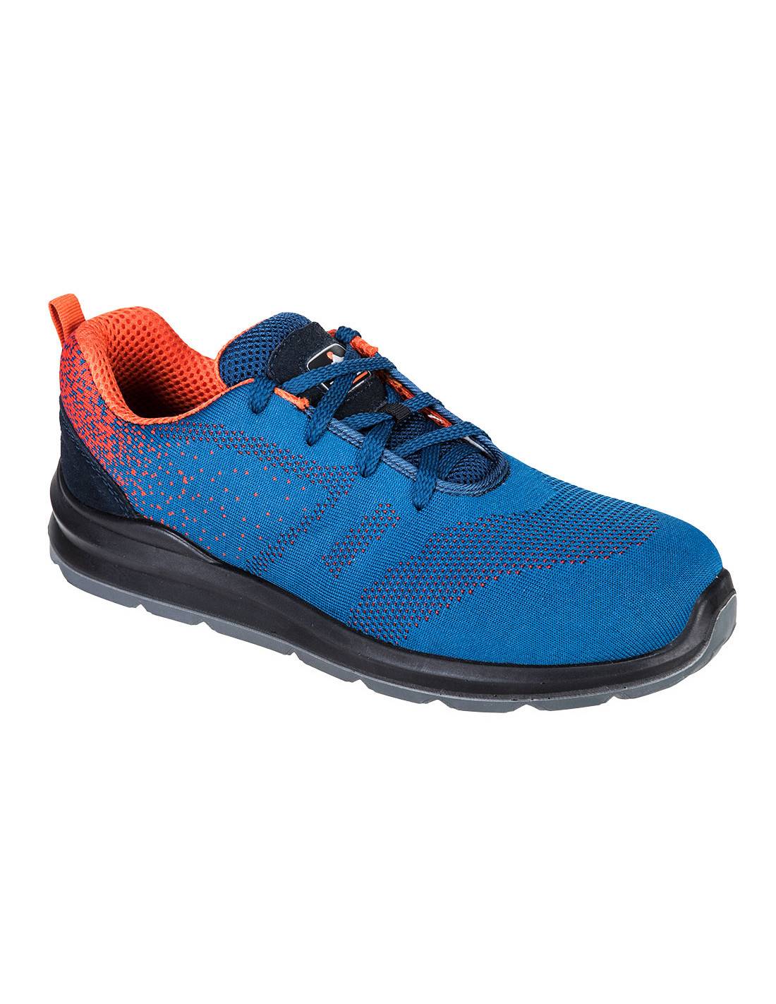 Chaussure Steelite Aire S1p Couleur : Bleu/orange Taille 43 - Portwest