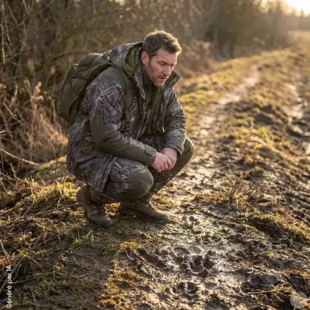 Ensemble de chasse Thermo Realtree homme : veste et salopette Taille M - Image 4
