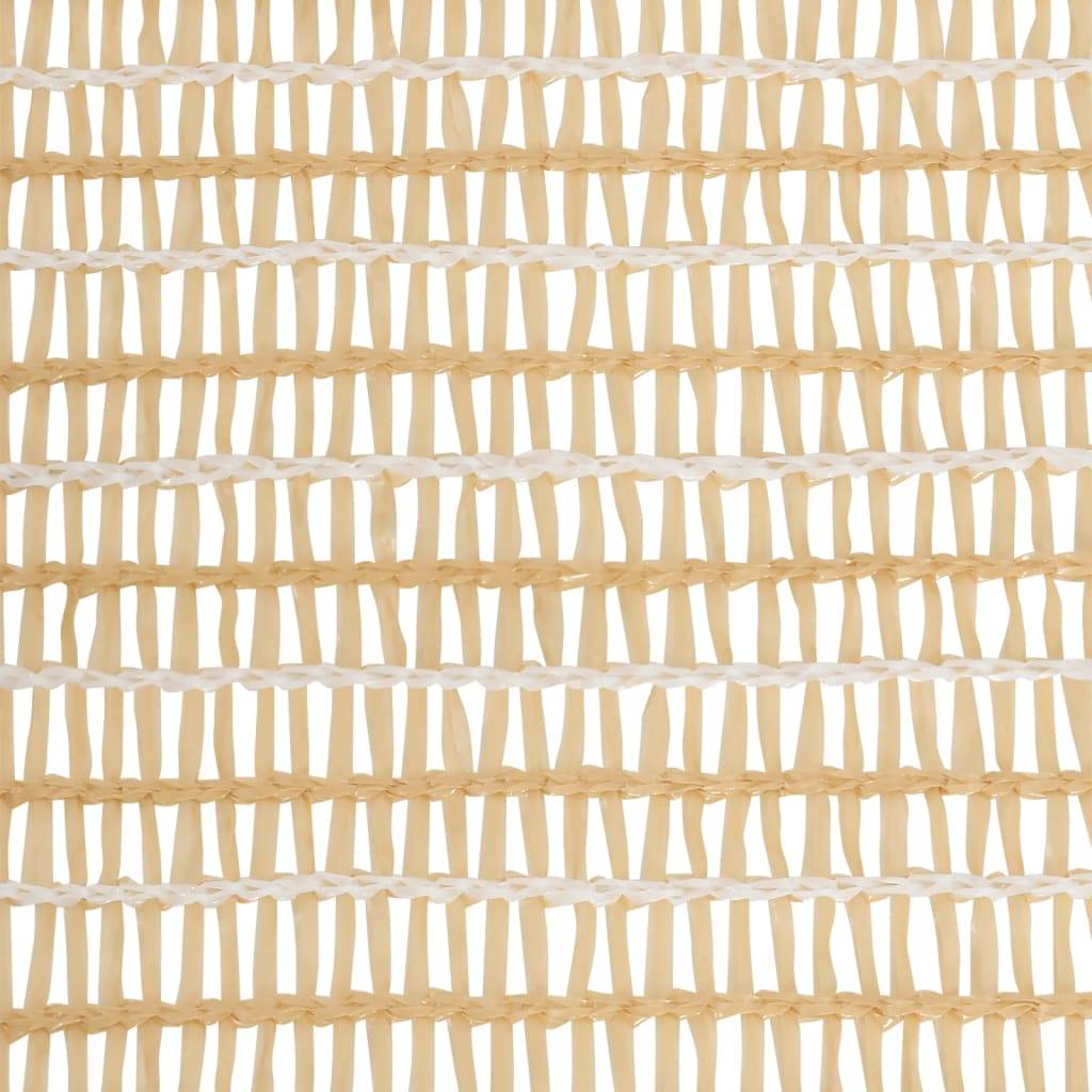 Helloshop26 - Filet brise-vue beige 1,5 x 10 m PEHD 195 g/m² - Imagen 4