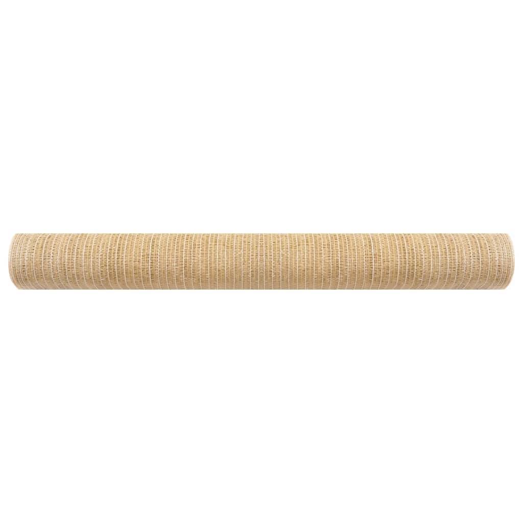 Helloshop26 - Filet brise-vue beige 1,5 x 10 m PEHD 195 g/m² - Imagen 3