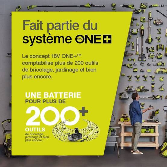 Ryobi - RYOBI - Pompe télescopique 18V - 3 360 l/h - immersion maxi. 1,2 m - IPX5 - vendue sans batterie - RY18STPA-0 - Image 7