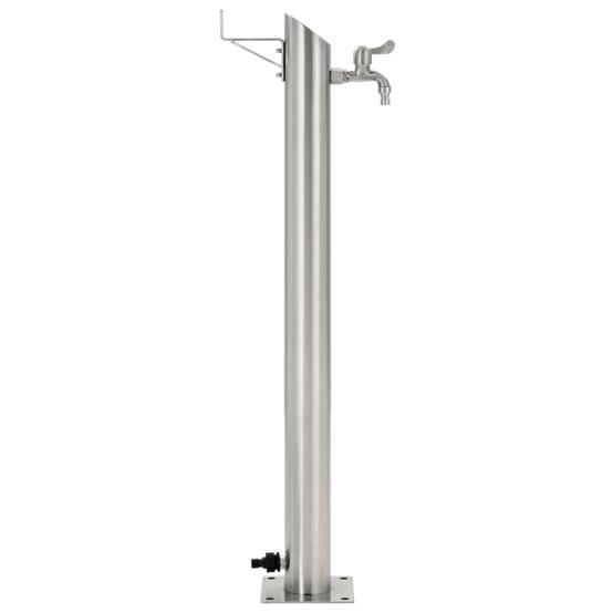 PANGIVO - Colonne à eau acier inoxydable argenté 15 x 15 x 95 cm - PANGIVO - Image 2