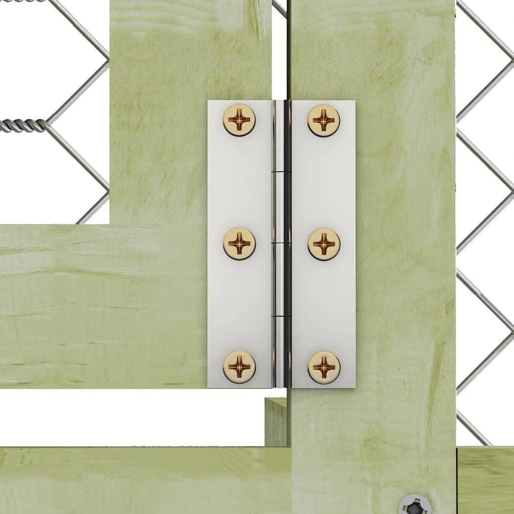 Vidaxl - Poulailler 268x200x190 cm Bois de pin massif imprégné vidaXL 3102988 - Imagen 6