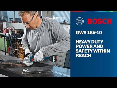 Bosch - Meuleuse d'angle 18V GWS 18V-10 PC (sans batterie ni chargeur) en coffret L-BOXX - BOSCH - 06019G3E0B - Imagen 4