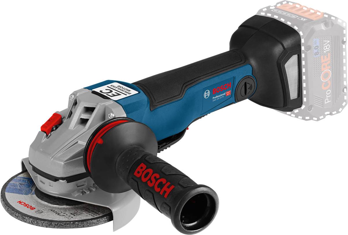 Bosch - Meuleuse d'angle 18V GWS 18V-10 PC (sans batterie ni chargeur) en coffret L-BOXX - BOSCH - 06019G3E0B - Imagen 2