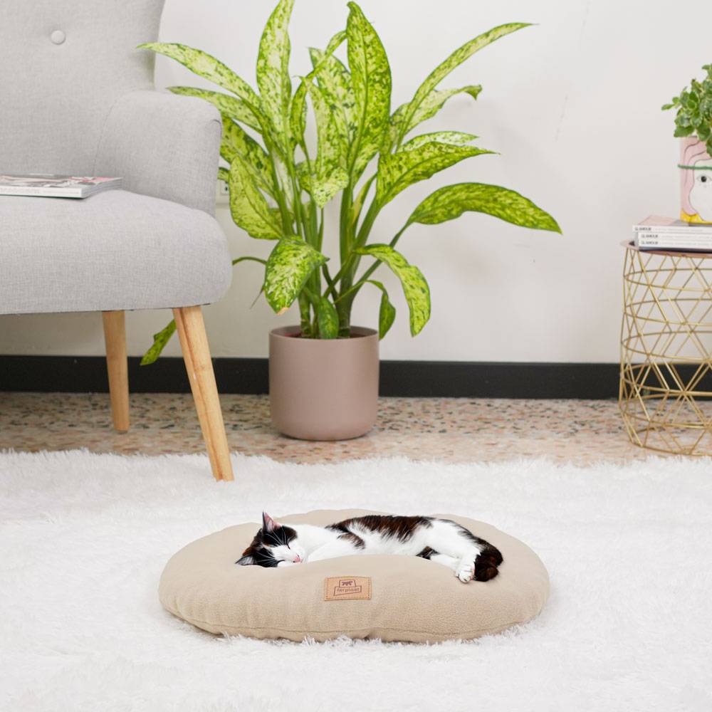 Ferplast - Ferplast Coussin Chien, Tapis Chien RELAX 45/2 MICROFLEECE, Coussin Chat, Lit pour Chiens Chats, Matelas Animaux, Coussin pour Panier Chien et Chat, - Image 3