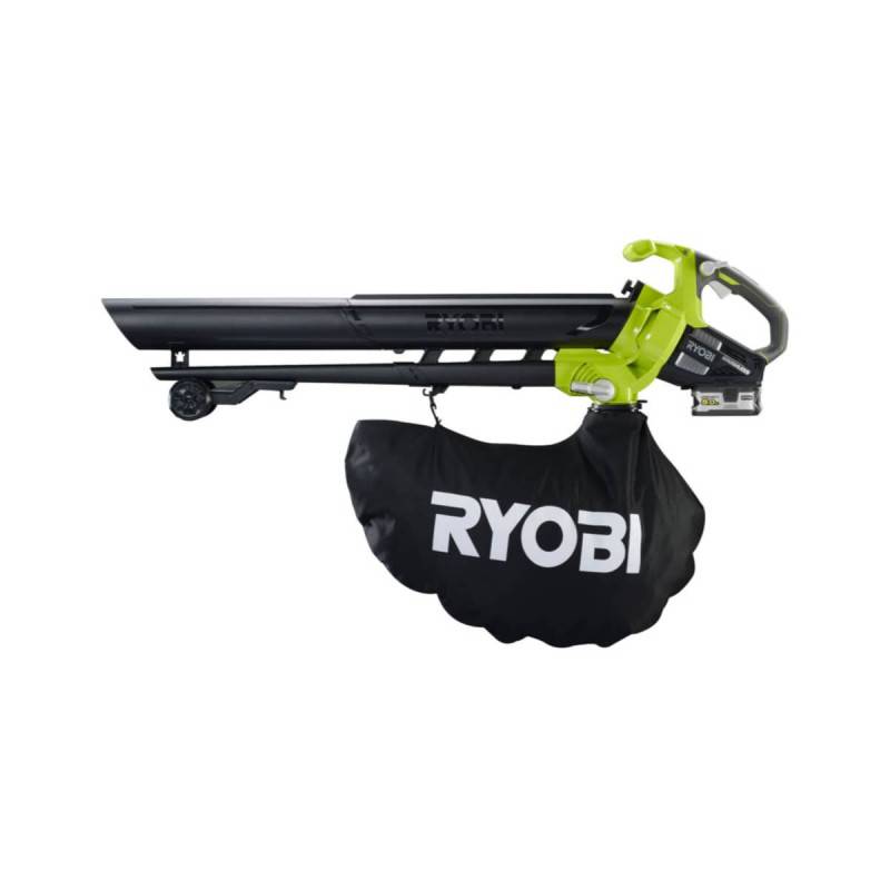 Ryobi - Pack RYOBI Souffleur aspiro-broyeur 18V One+ Brushless OBV18 - 1 Batterie 2.5Ah - 1 Chargeur rapide RC18120-125 - Image 2